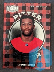 2021-22 Skybox Metal Universe Pitter Patter Givani Smith #PP-9 Red Wings
